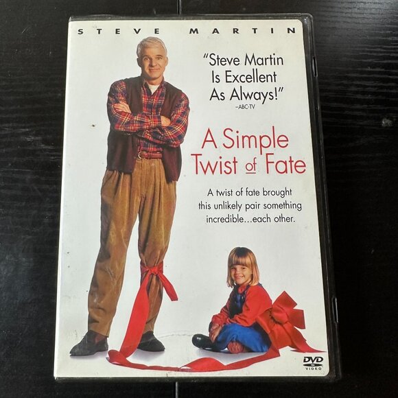 A Simple Twist Of Fate DVD Steve Martin Comedy Drama Touchstone NTSC PG-13 - Picture 2 of 6